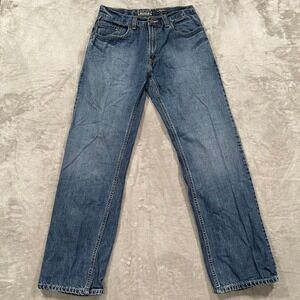 Levis 559 Jeans Mens 32x32 Blue Relaxed Straight Dark Wash Denim Cotton